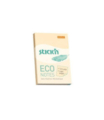 Hîrtie pentru notițe cu lipici 51x76 mm, 100 Foi